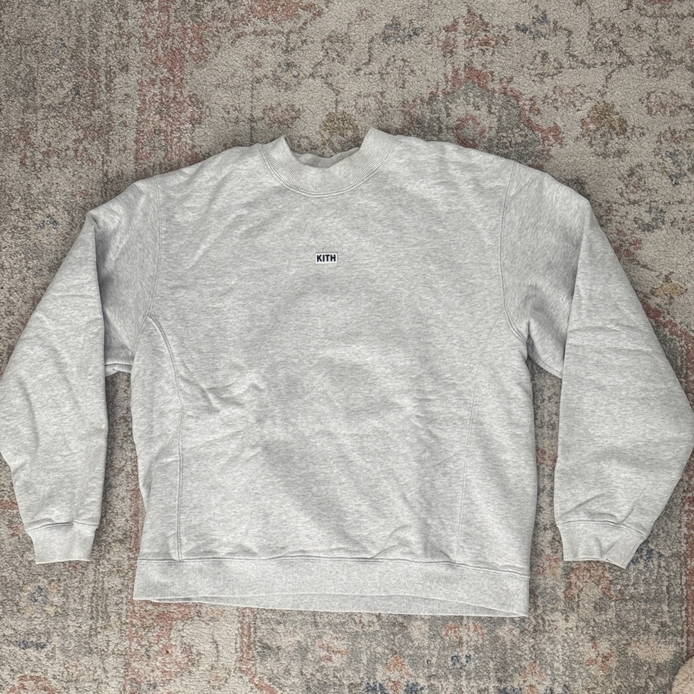 Kith Light Gray Crewneck Sweater